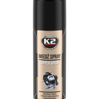 Horeca Parts - K2 Smar miedziowy wysokotemperaturowy, szybkoschnący MIEDŹ SPRAY 400ML
