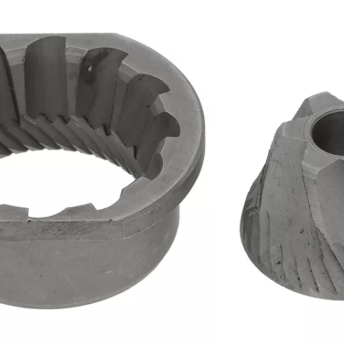 Horeca Parts - Para żaren prawych z rowkiem, śr. zewn. 40 mm, śr. wew. 32 mm, wys. 20 mm, wałek ø 10 mm, waga 0,130 kg - Grimac
