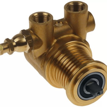 Horeca Parts - Głowica pompy dł. 82mm 150l/h połączenie 3/8" przekrój osi 4.8x11mm - Ekspres do kawy Sanremo (500454)