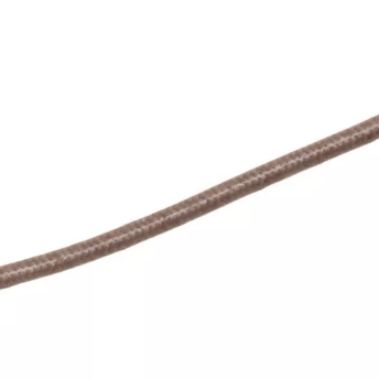Horeca Parts - Przewód miedziany niklowany w izolacji silikonowej z włóknem szklanym, przekrój 4 mm², długość 10 m, kolor brązowy, zakres temperatur -60 do +400°C (sprzedaż dotyczy 10-metrowego odcinka)