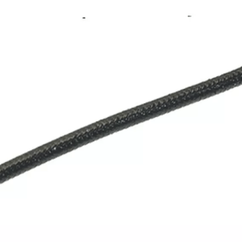 Horeca Parts - Przewód miedziany niklowany w izolacji silikonowej z włóknem szklanym, przekrój 2,5 mm², długość 10 m, kolor czarny, zakres temperatur -60 do +400°C (sprzedaż dotyczy 10-metrowego odcinka)