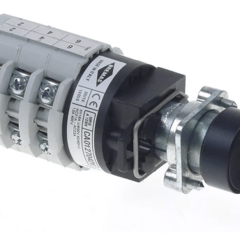 Horeca Parts - Przełącznik obrotowy krzywkowy 4 pozycyjny 0-1-2-3 6-biegunowy 600V 12A 5x5mm - Zmywarka tunelowa Dihr (347857)