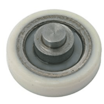 Horeca Parts - Rolka, ø 24 mm, 6 mm, całkowita szer. 9 mm, ceramiczna, A 24 mm, B 6 mm, C 9 mm, D 6 mm, E 10 mm - Stół chłodzony Zanussi (690680)