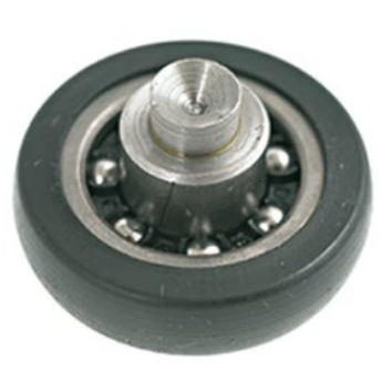 Horeca Parts - Rolka, ø 25 mm, 6 mm, całkowita szer. 10 mm, plastikowa, A 25 mm, B 6 mm, C 10 mm, D 6 mm, E 10 mm - Colged (690466)