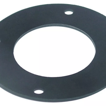 Horeca Parts - Uszczelka, D1 ø 40 mm, D2 ø 72 mm, grubość 2 mm, z 4 otworami na śruby, do wspornika ramienia myjącego - Zmywarka kapturowa Ata (516031)