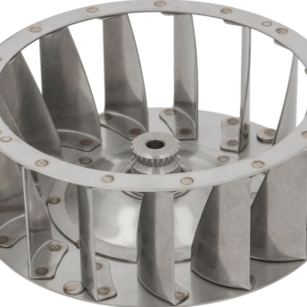 Horeca Parts - Koło wentylatora H1 60mm H2 35mm D1 ø 160mm D2 ø 18mm D3 ø 18mm łopatki 15 - Piec konwekcyjno-parowy elektryczny Lainox (601061)
