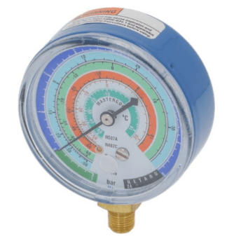 Horeca Parts - Manometr model złącze 1/8" NPT ø 63 mm klasa 1.6 R22/R134a/R404a/R407c/R507a (800388)
