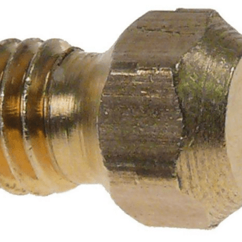 Horeca Parts - Dysza palnika pilota LPG, ciśnienie gazu 50 mbar, kod 16, średnica otworu ø 0,16 mm, gwint M5x0,8 - AB