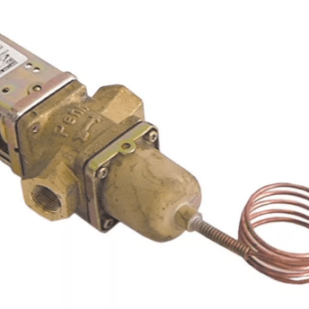 Horeca Parts - Regulator temperatury wody V46AA-9609, przyłącze 3/8", 7/16" UNF (1/4" SAE), dł. kapilary 750 mm, waga 0,900 kg - ITV