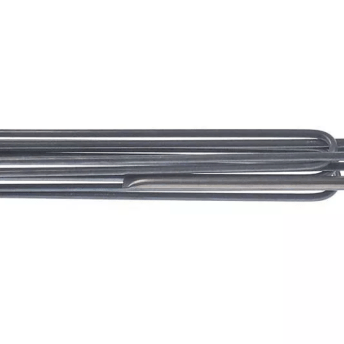 Horeca Parts - Grzałka 10000W 230V, długość 455 mm, okrągły kołnierz, złącze męskie Faston 6,3 mm, rurka ø 6,2 mm - Zanussi
