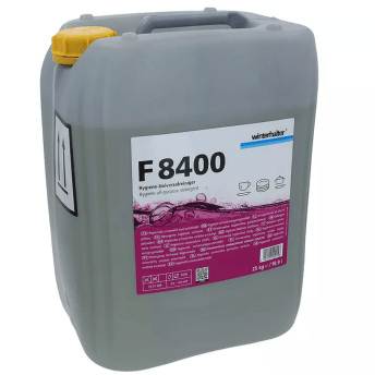 Horeca Parts - Detergent F8400 do zmywarek, uniwersalny, alkaliczny, z aktywnym chlorem, 25 kg, 1 szt - Winterhalter