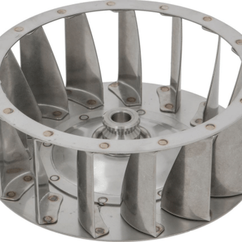 Horeca Parts - Koło wentylatora H1 60mm H2 29mm D1 ø 160mm D2 ø 16mm D3 ø 16mm łopatki 15 - Piec konwekcyjno-parowy elektryczny Foinox (601165)