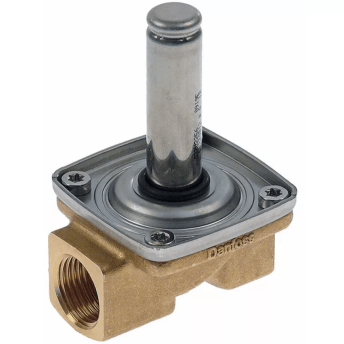 Horeca Parts - Zawór elektromagnetyczny mosiężny 2-drożny wlot 1/2" IT wylot 1/2" IT dł. 58mm - Zmywarka kapturowa Wexiodisk (370910)