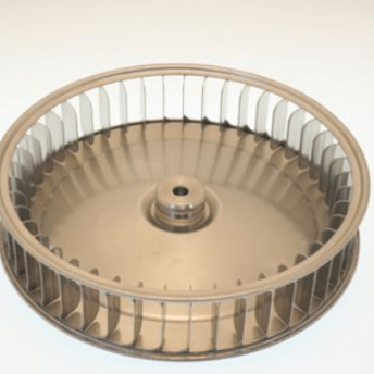 Horeca Parts - Koło wentylatora D1 ø 197 mm H1 43 mm łopatki 45 D2 ø 8 mm D3 ø 8 mm H2 25 mm - Piec konwekcyjno-parowy elektryczny Bake Off (601799)