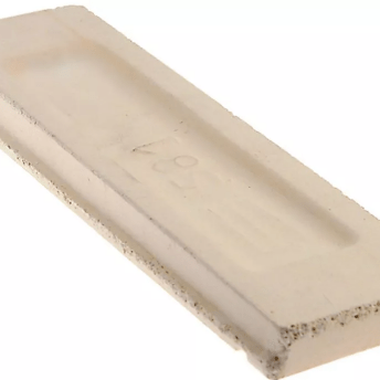 Horeca Parts - Płyta szamotowa, dł. 385 mm, szer. 100 mm, prosta - Rożen gazowy CB S.R.L. (850098) UWAGA WYSYŁKA PALETOWA (200 ZŁ NETTO!)