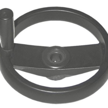 Horeca Parts - Koło ręczne L1 – 30 mm, L2 – 60 mm, ø 200 mm, D1 – ø 48 mm, otwór centralny – ø 20 mm, z uchytną rączką, długość rączki 82 mm - Electrolux (690085)