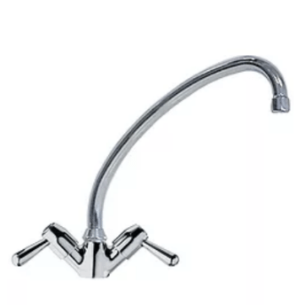 Horeca Parts - Bateria stojąca, ceramiczna, 1/2" 90° długość wylewki 250mm wysokość wylewki 265mm - Amatis