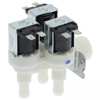 Horeca Parts - Zawór elektromagnetyczny potrójny kątowy 230V wlot 3/4" wylot 11,5mm - Zmywarka do szkła/filiżanek Comenda (370255)