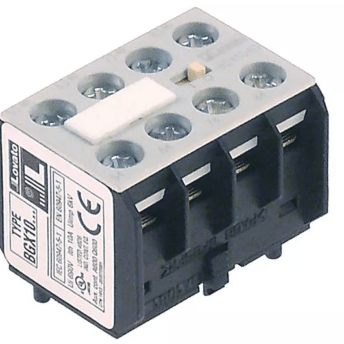 Horeca Parts - Styk pomocniczy 11BGX1004, 4NC AC-1 10 A do styczników serii BG, przyłącze śrubowe, waga 0,030 kg - Lovato