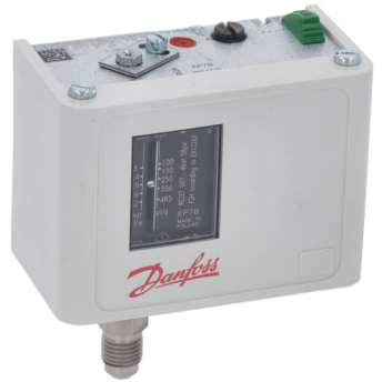 Horeca Parts - Hydrostat / Pressostat, typ KP7B60-1191, przyłącze ciśnieniowe pionowe, HD, typ chłodniczy - Danfoss (541468)