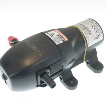 Horeca Parts - Pompa membranowa do dozownika, 24 VDC, wydajność 3,8 l/min, samossąca, ciśnienie max. 2,4 bar, 0,050 kg, Flojet