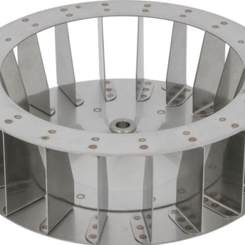 Horeca Parts - Koło wentylatora D1 ø 250mm H1 78mm łopatki 20 D2 ø 11,5mm D3 ø 16mm H2 30mm - Zanolli (601215)