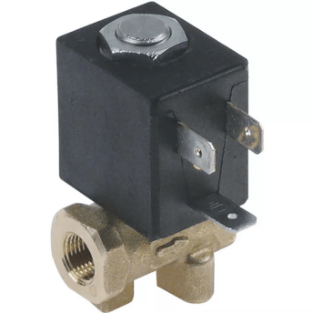 Horeca Parts - Elektrozawór 2-drożny wej. 1/8" wyj. 1/8" dł. 31mm 24VAC 50/60Hz - Dystrybutor wody Roller Grill (370665)