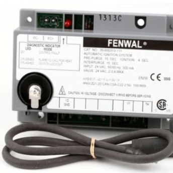 Horeca Parts - Skrzynka zapłonowa FENWAL typ 35-605313-111 elektrody 1 czas oczekiwania 15s czas bezpieczeństwa 4 s - Gazowy piec konwekcyjny Middleby Marshall