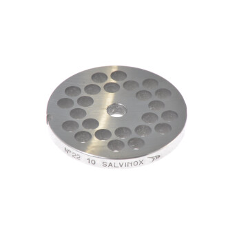Horeca Parts - Sitko 10 mm - Maszynka do mięsa typ 22 (SALVINOX, rodzaj Enterprise, wym. 82 mm)