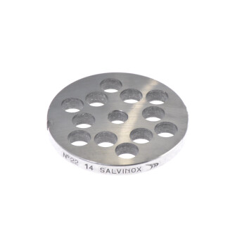 Horeca Parts - Sitko 14 mm - Maszynka do mięsa typ 22 (SALVINOX, rodzaj Enterprise, wym. 82 mm)