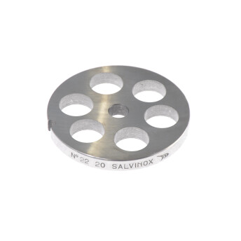 Horeca Parts - Sitko 20 mm - Maszynka do mięsa typ 22 (SALVINOX, rodzaj Enterprise, wym. 82 mm)