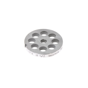 Horeca Parts - Sitko 12 mm - Maszynka do mięsa typ 8 (SALVINOX, rodzaj Enterprise, wym. 61,7 mm)