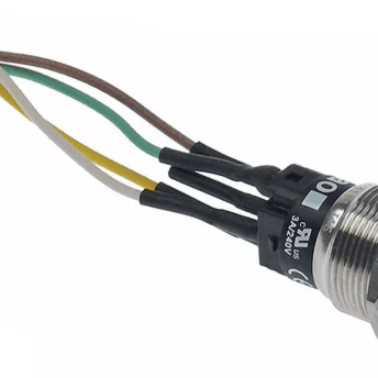 Horeca Parts - Podświetlany przycisk ø 19 mm, 1NC, 240V, kabel 700mm - 3A - Berkel