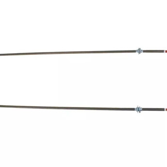 Horeca Parts - Grzałka 972W 230V l 645mm w 195mm gwint 1/4" odległość montażowa 186mm - Piec do pizzy Moretti Forni, Cookmax (G418725)