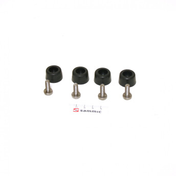 Horeca Parts - Komplet nóżek (4 sztuki) - Obieraczka do ziemniaków Sammic M-5, PP-6+, PP-12+, PPC-6+, PPC-12+
