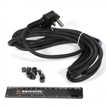 Horeca Parts - Przewód zasilający 230/50/1 UK - Mikser ręczny Sammic XM-31, XM-32, XM-33, MB-31, B-30, XM-51, XM-52, MB-51, B-50, XM-71, XM-72