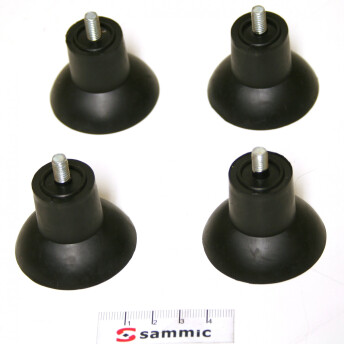 Horeca Parts - Zestaw gumowych nóżek - Piła do kości Sammic SH-155, SH-182