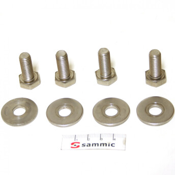Horeca Parts - Zestaw śrub mocujących głowicę - Miesiarka Sammic DM(E)-33, DME-50