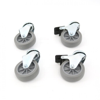 Horeca Parts - Zestaw kółek 75 mm - Miesiarka Sammic DM-10, DM(E)-20, DM(E)-33, DME-40, DME-50, SM-75