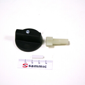 Horeca Parts - Pokrętło czarne - Wilk / Maszynka do mielenia mięsa Sammic PS-12, PS-22, PS-32
