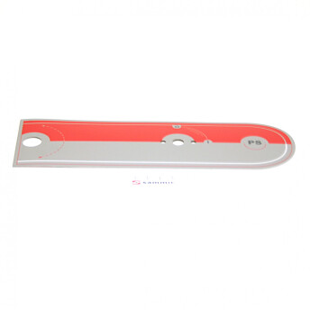 Horeca Parts - Naklejka panelu sterującego - Wilk / Maszynka do mielenia mięsa Sammic PS-12