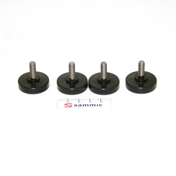 Horeca Parts - Zestaw gumowych nóżek - Wilk / Maszynka do mielenia mięsa Sammic PS-12, PS-22, PS-32