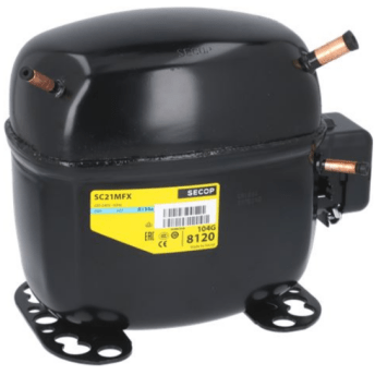 Horeca Parts - Sprężarka/Kompresor Secop SC21MFX gaz R134 pojemność 20.95cm³ 220-240V 50Hz moc 5/8HP