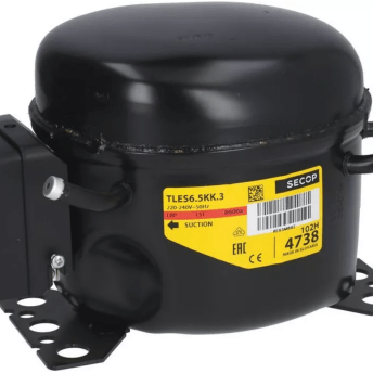 Horeca Parts - Sprężarka/Kompresor Secop TLES6.5KK.3 gaz R600 pojemność 6.5cm³ 220-240V 50Hz moc 1/7 HP
