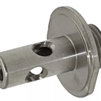 Horeca Parts - Sztyft ramienia płuczącego 1/4", Ø 10 mm, H 215 mm, montaż górny i dolny, waga 0,030 kg - Zmywarka Silanos