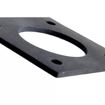 Horeca Parts - Uszczelka do uchwytu ramienia myjącego, 85x85 mm, Ø otworu 51 mm, grubość 4 mm, waga 0,040 kg - Zmywarka Silanos