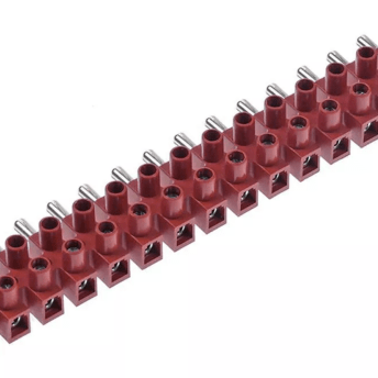 Horeca Parts - Listwa zaciskowa 16-biegunowa męska 450V 32A, złącze śrubowe, 150°C, przekrój 4 mm², waga 0,090 kg - Zmywarka Silanos
