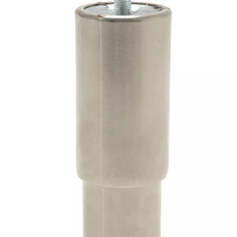 Horeca Parts - Nóżka M10, Ø 52 mm, H 130–190 mm, 2", CNS, długość gwintu 18 mm, waga 0,300 kg, regulowana - Zmywarka Silanos