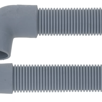 Horeca Parts - Wąż spustowy L 2000 mm, z mankietem kolankowym Ø wew. 29 mm i prostym Ø wew. 24 mm, waga 0,180 kg - Zmywarka Silanos