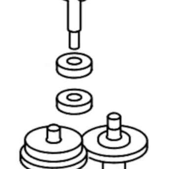 Horeca Parts - Zestaw kół zębatych - MP 350 Combi Ultra, MP 450 Combi Ultra (711352, 711452)